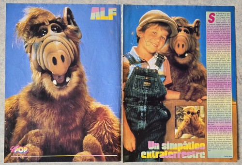 Alf serie clippings pack - alf,