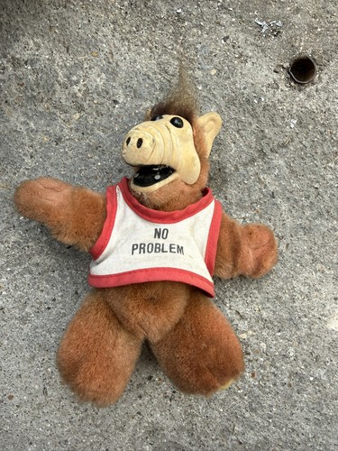 Vintage peluche alf 1987 bully - alf,